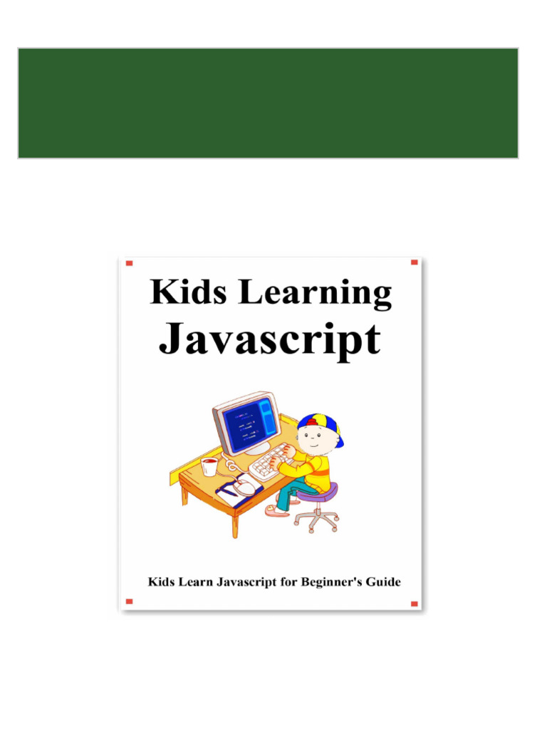 Immediate download Kids Learning Javascript Kids learn coding like ...