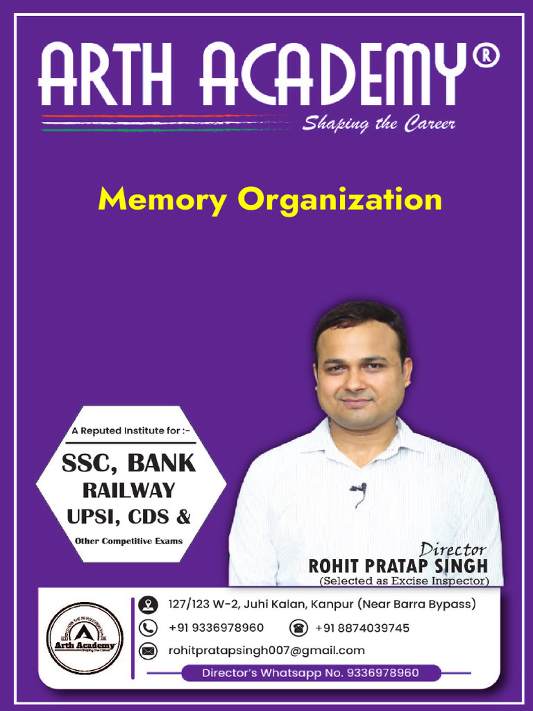 Memory Organization | PDF | Computer Data Storage | Cpu Cache