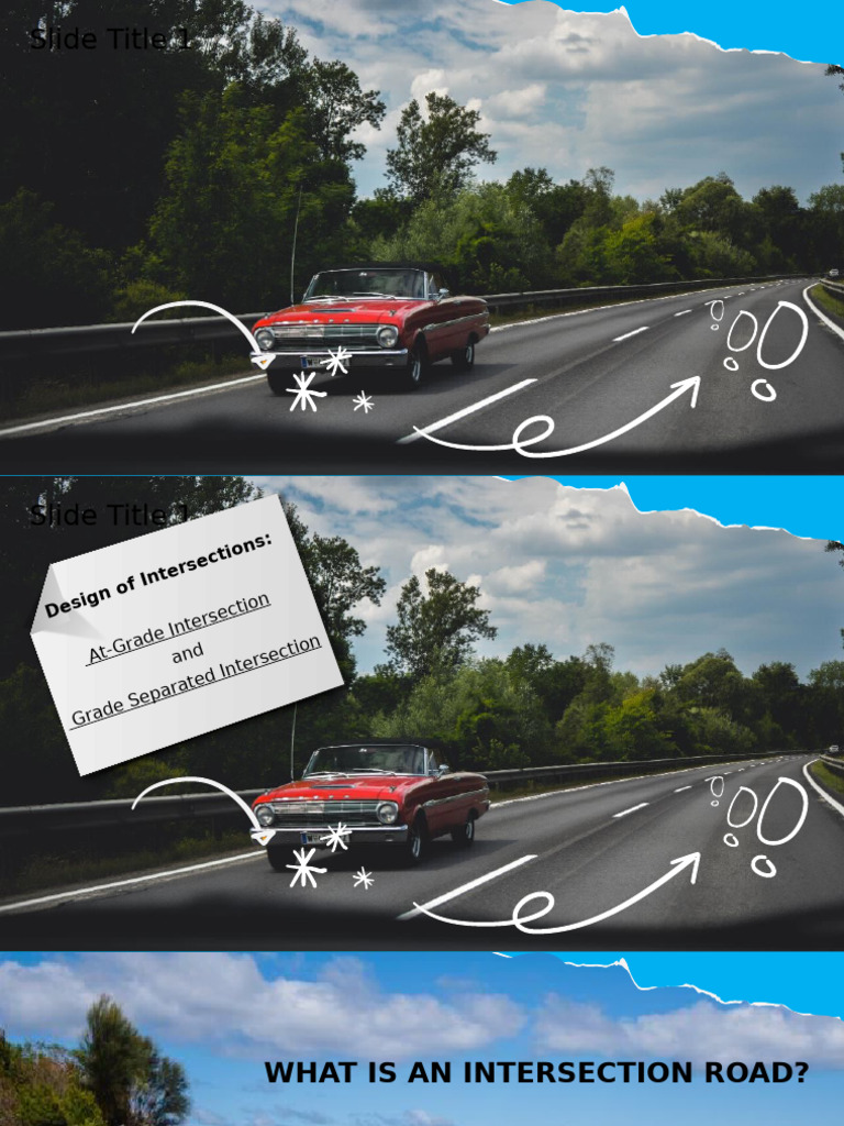 Flared and Un-Channelized Intersections | PDF | Interchange (Road ...
