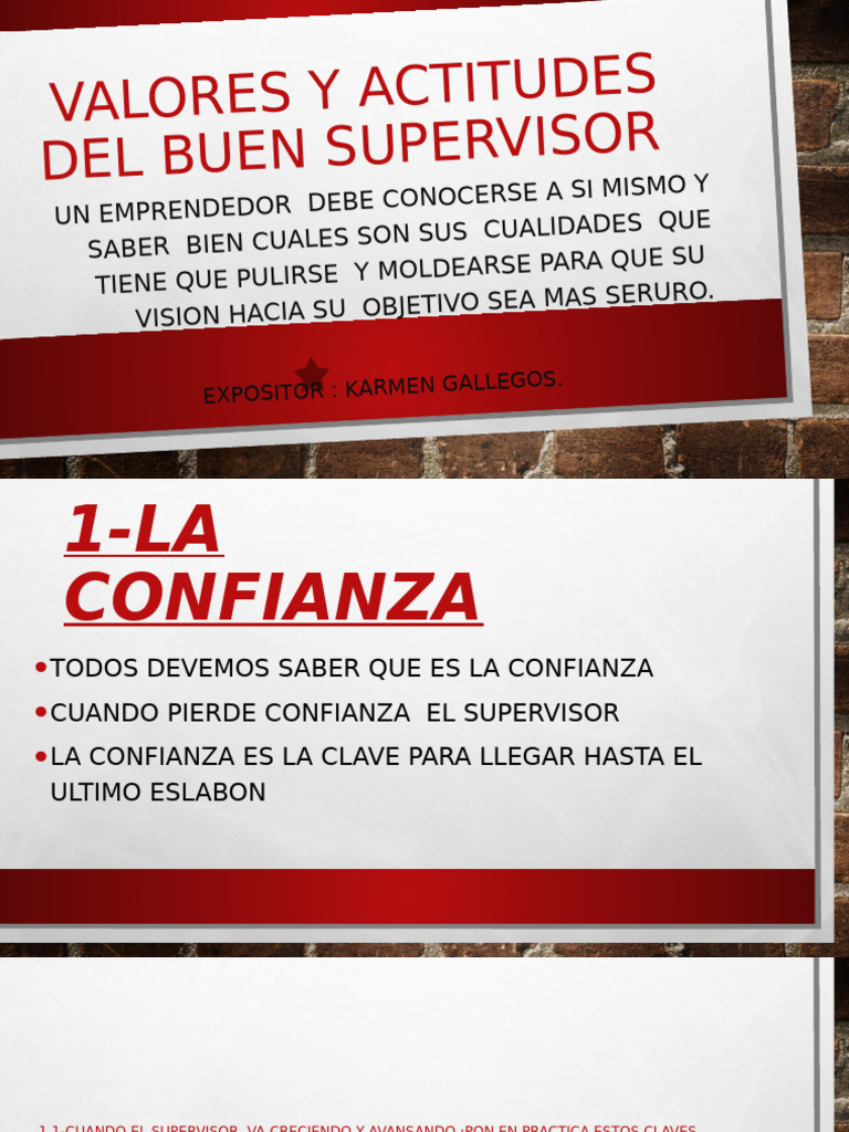 Valores Clave para Supervisores Efectivos | PDF