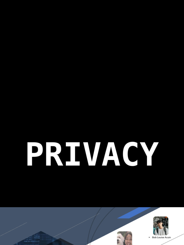 Understanding Privacy Rights and Concerns | PDF | Surveillance | Privacy