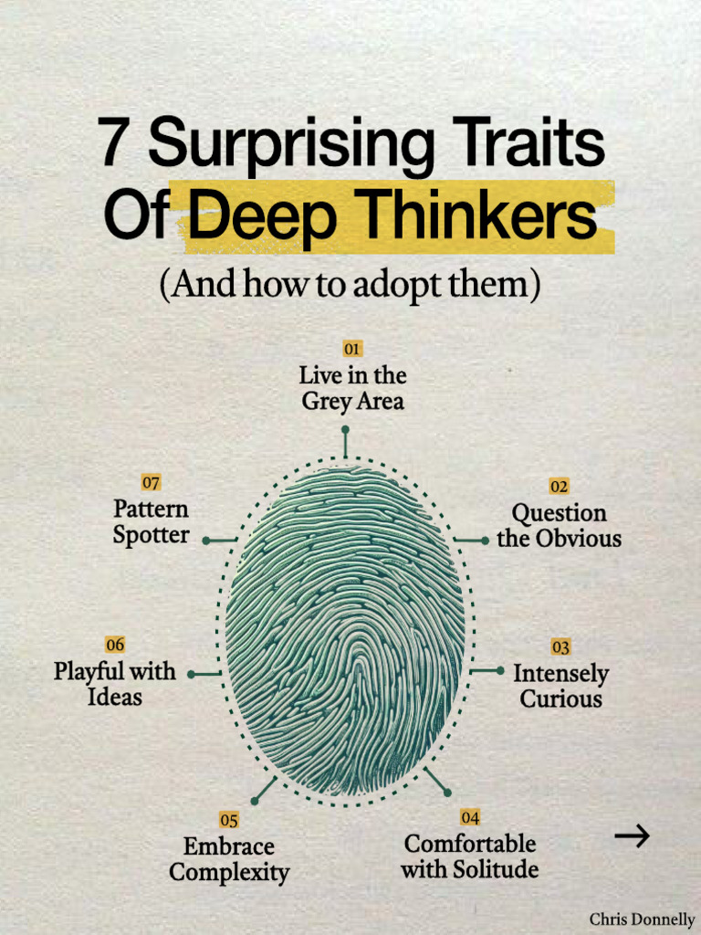 Traits of Deep Thinkers Explained | PDF