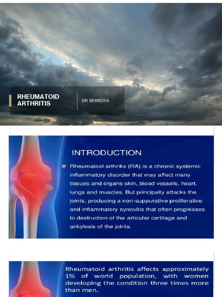 Rheumatoid Arthritis | PDF