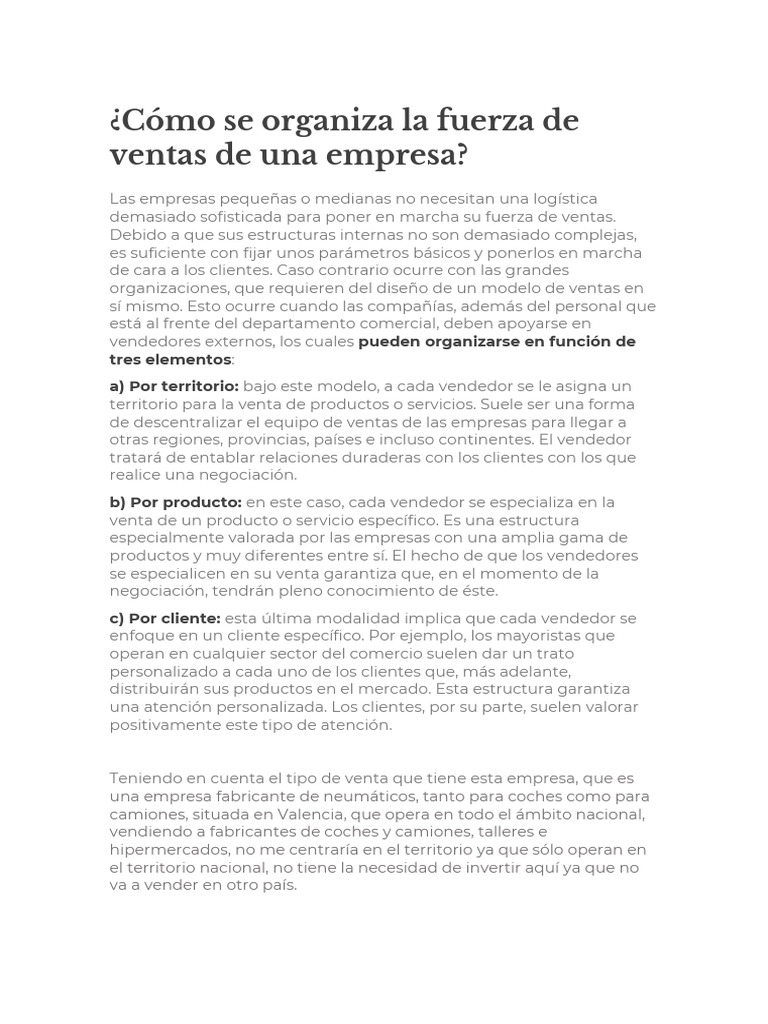Ejercicio 2 E2 | PDF | Business | Ventas