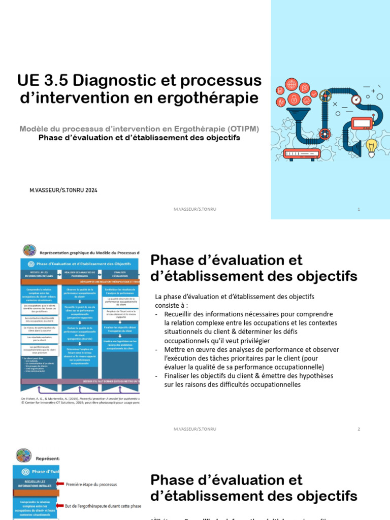 Évaluation en ergothérapie selon OTIPM | PDF | Soins de santé