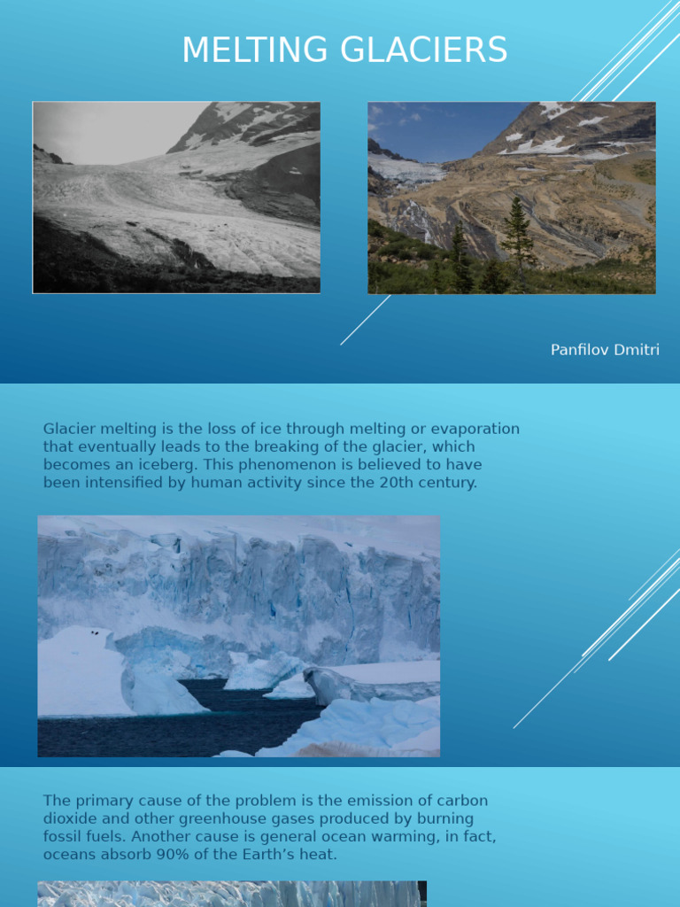 Causes and Effects of Glacier Melting | PDF