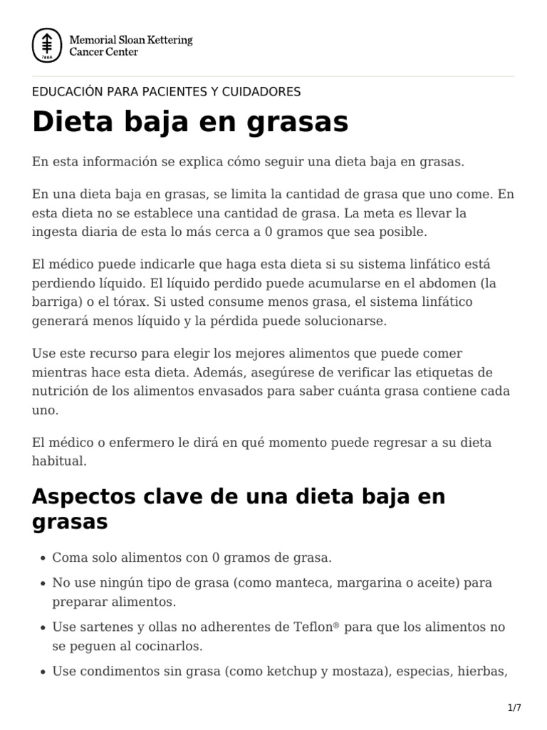 Minimal Fat Diet | PDF | Productos lácteos | Alimentos