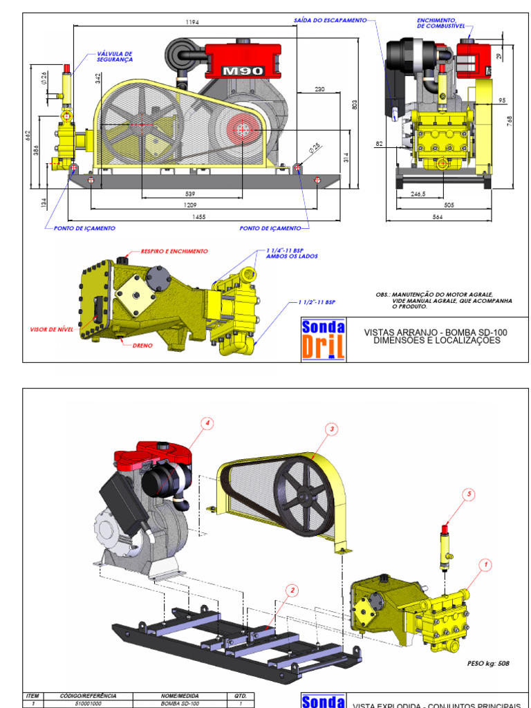 MT-100 Catalogo | PDF | Válvula | Equipamento