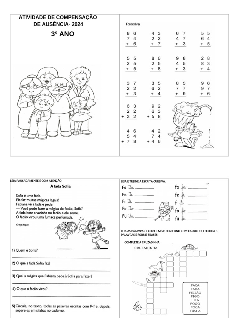 COMPENSAÇÃO 3 E 4 ANO | PDF