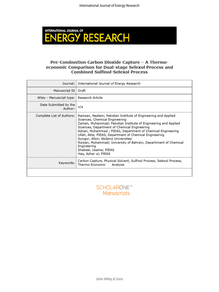 Draft Proof Hi | PDF | Carbon Capture And Storage | Chemistry