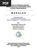 Download Aplikasi Filterisasi Dengan Cartridge Anion Kation Terintegrasi by Romitisam SN7997865 doc pdf