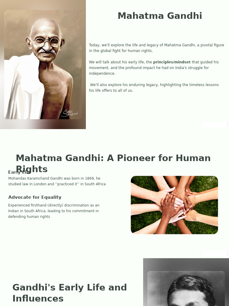 Gandhi: Legacy of Non-Violent Resistance | PDF | Mahatma Gandhi ...
