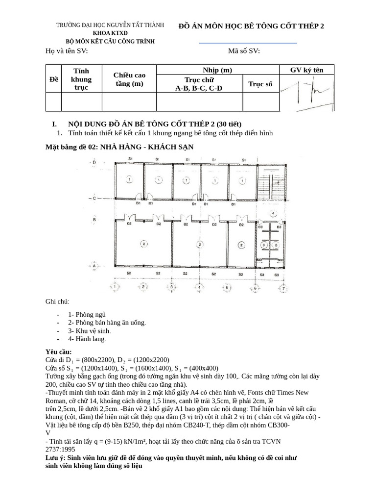 Họ Và Tên Sv: Mã Số Sv | PDF