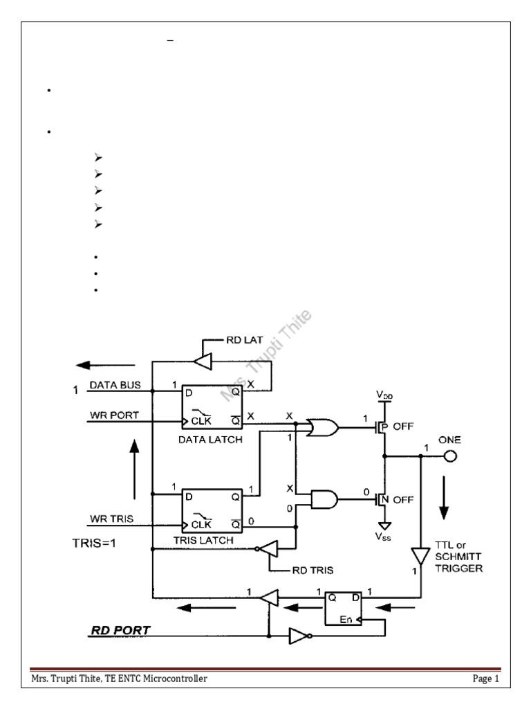 PIC18F Microcontroller Interfacing Guide | PDF | Input/Output ...