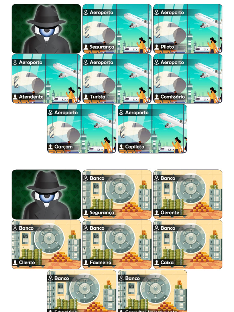 Jogo SpyFall - Organized | PDF