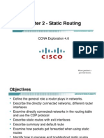 CA Ex S2M02 Static Routing