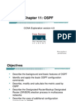 Chapter 11: OSPF: CCNA Exploration Version 4.0 CCNA Exploration Version 4.0