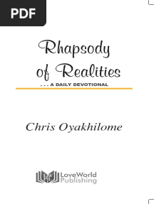 December 2024 Rhapsody of Realities