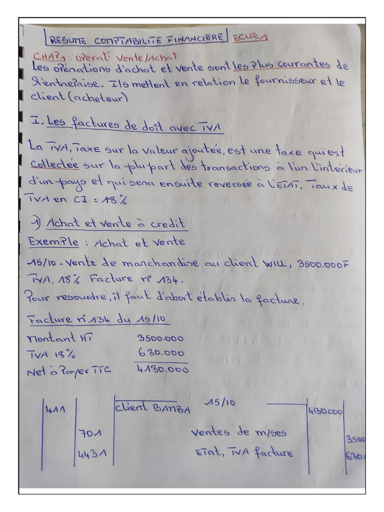 Bref R sum Compta Financi re - 1