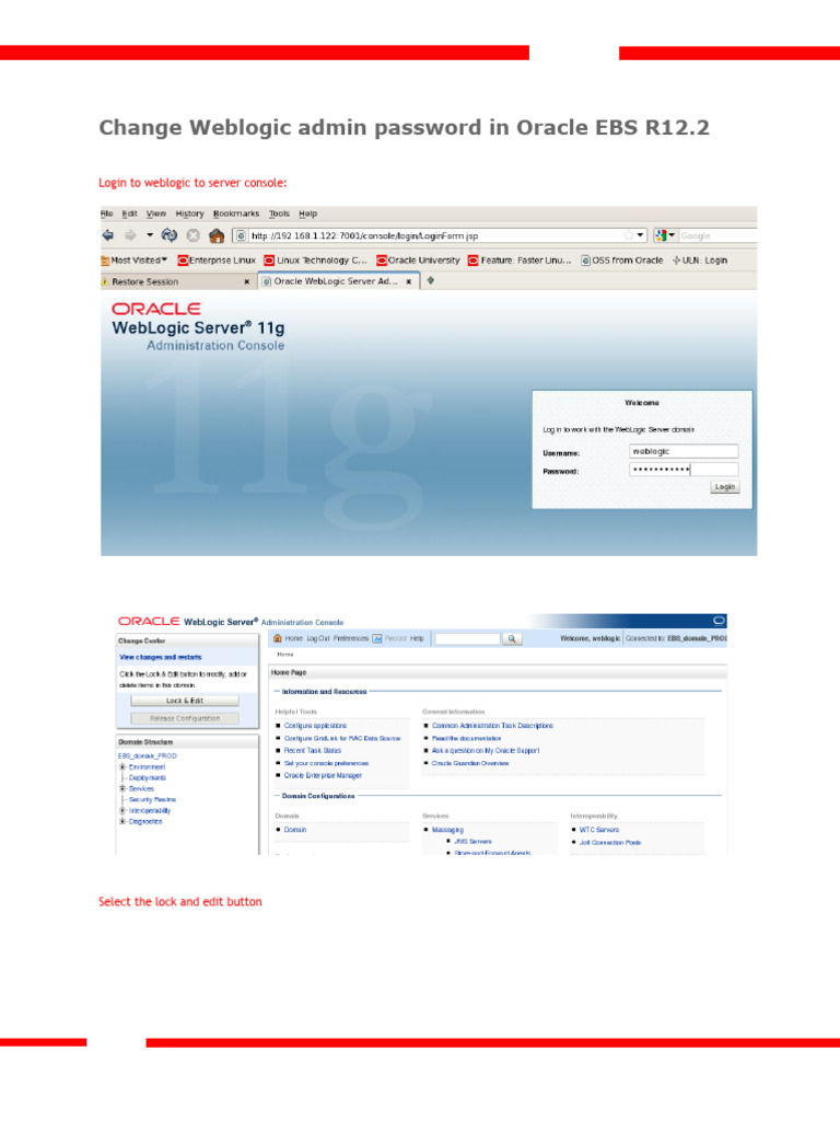Change weblogic admin password in oracle ebs 12 2 pdf password