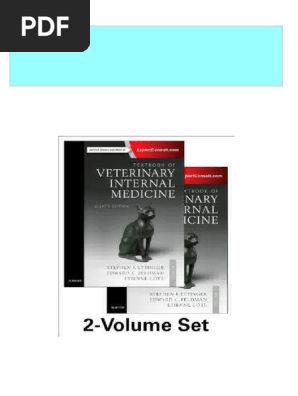 PDF Textbook of Veterinary Internal Medicine Stephen J