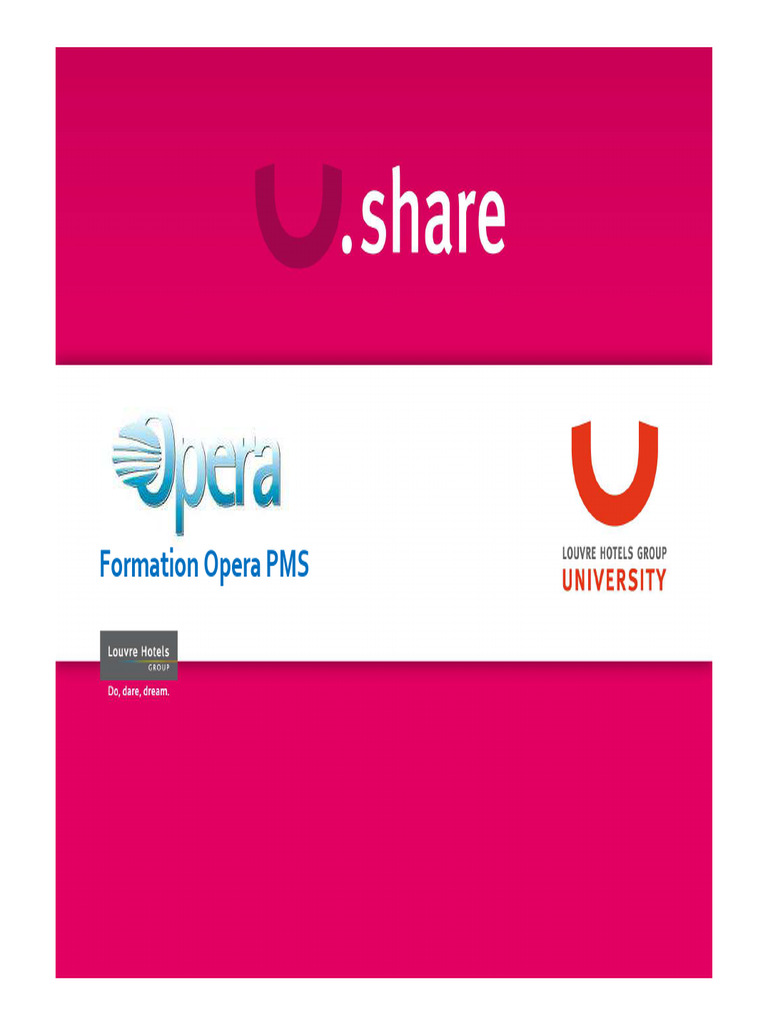 Formation sur la gestion Opera PMS | PDF