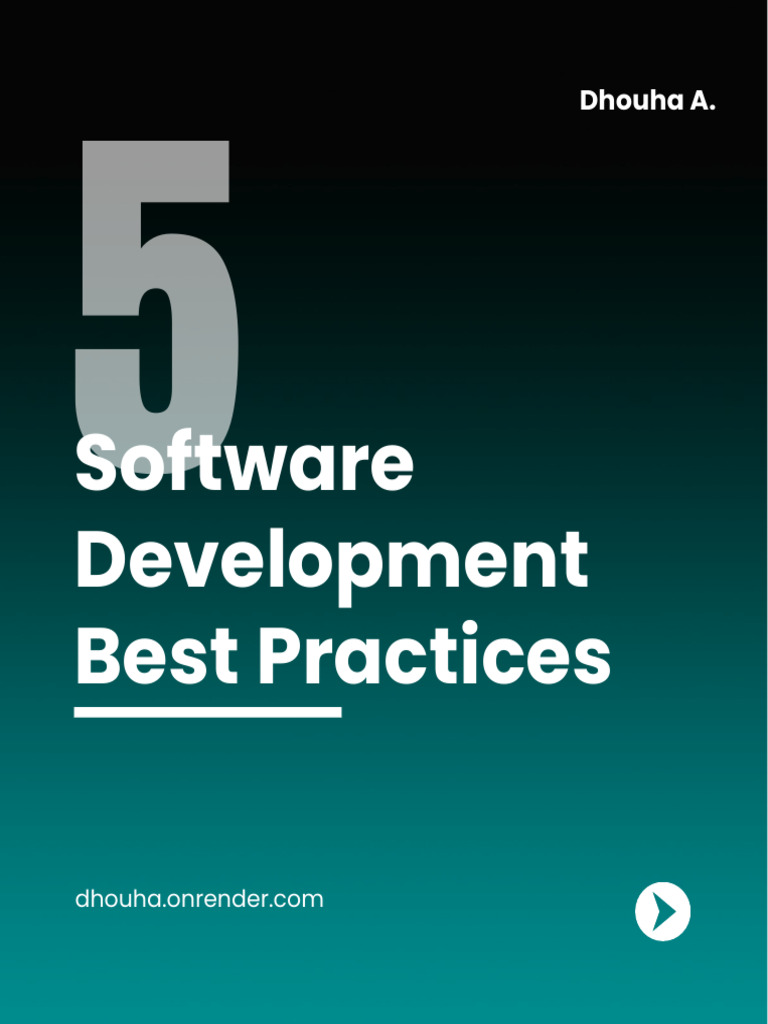 Soft Dev Best - Practic | PDF