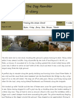 The Dog Rambler E-Diary 31 January 2012