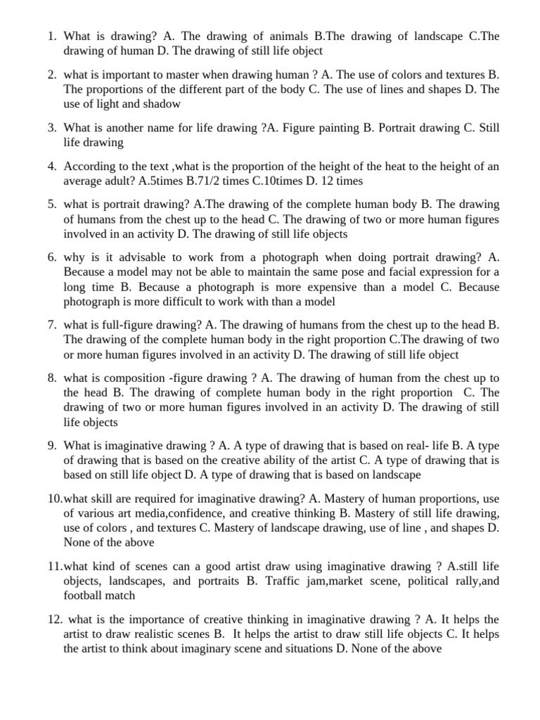 Basic 6 CCA | PDF | Drawing | Textiles
