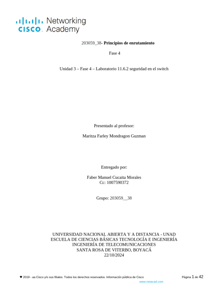 11 6 2 lab switch security configuration 1 pdf