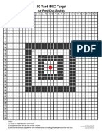 Red Dot Target 50 Yards