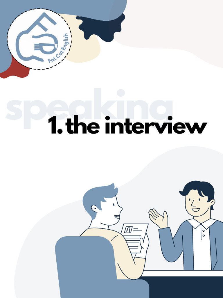FCE Speaking 1 Interview | PDF | Cognition | Human Communication