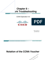 CCNA Exp4 - Chapter08 - Network Troubleshooting