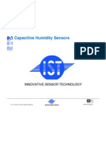 Capacitive Humidity Sensors: Innovative Sensor Technology