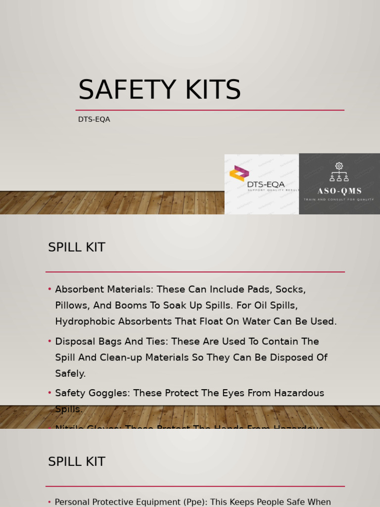 SAFETY KITS | PDF | Laboratories