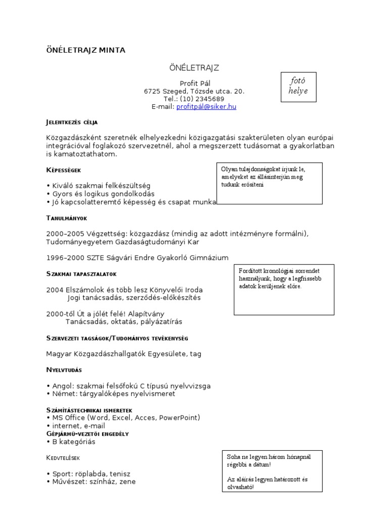 Curriculum vitae minta 06 image