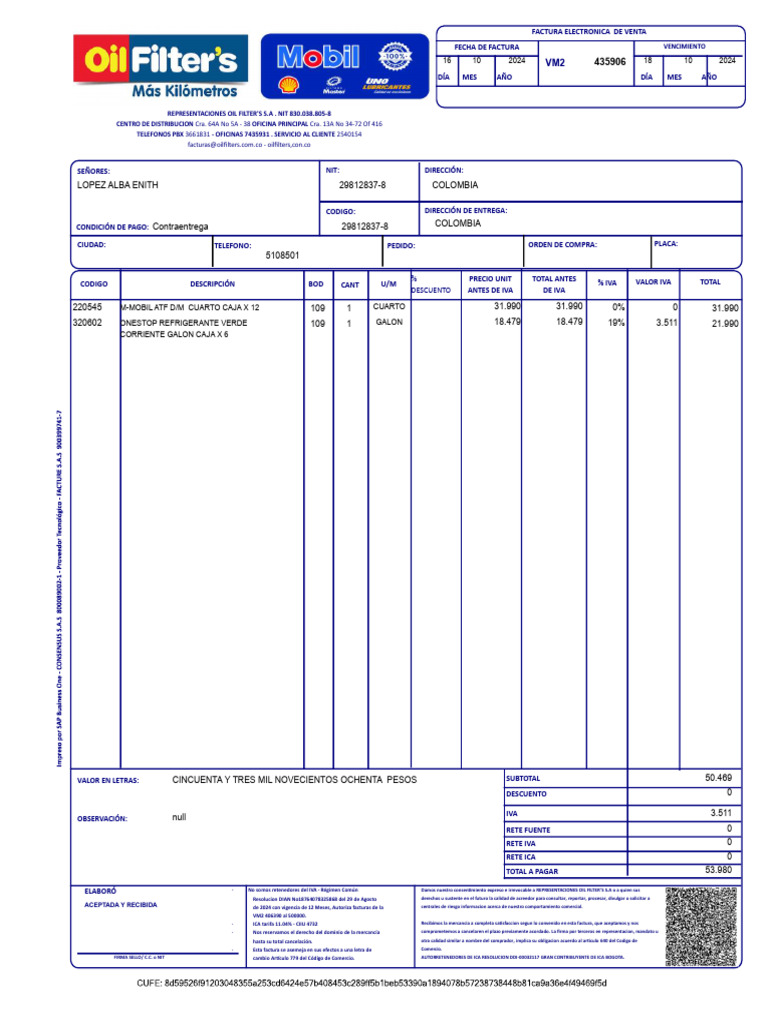 Oil Filter S - VM2 - 434906 - 16 Oct. 2024 | PDF