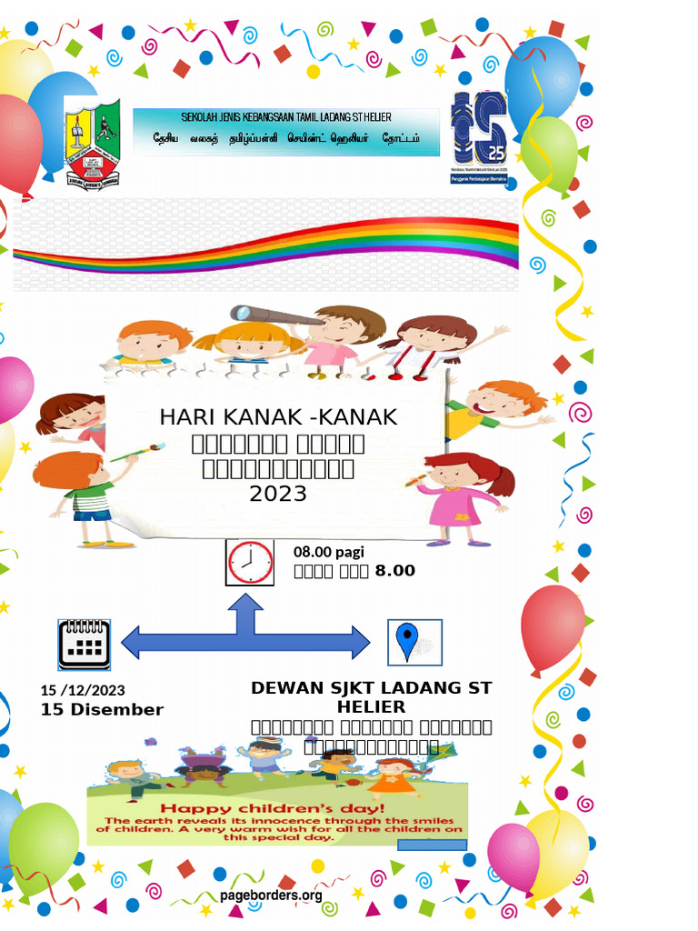hari kanak kanak 2023docx | PDF