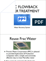Frac Flowback Water Treatment