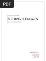 Building Economics: Construction Management