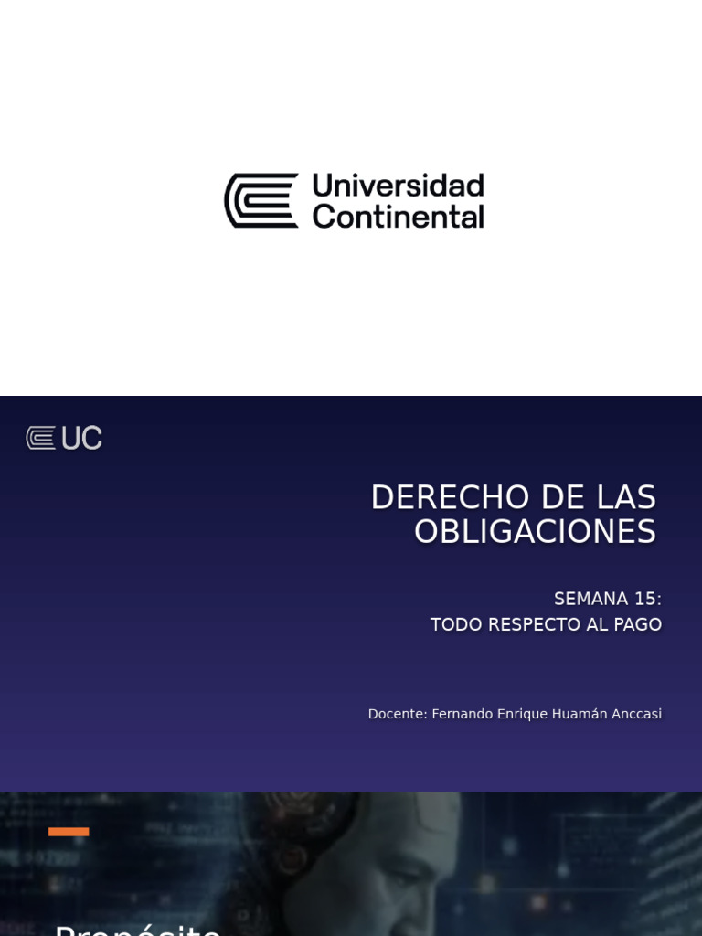 Pago en Derecho de las Obligaciones | PDF | Pagos | Derecho empresarial