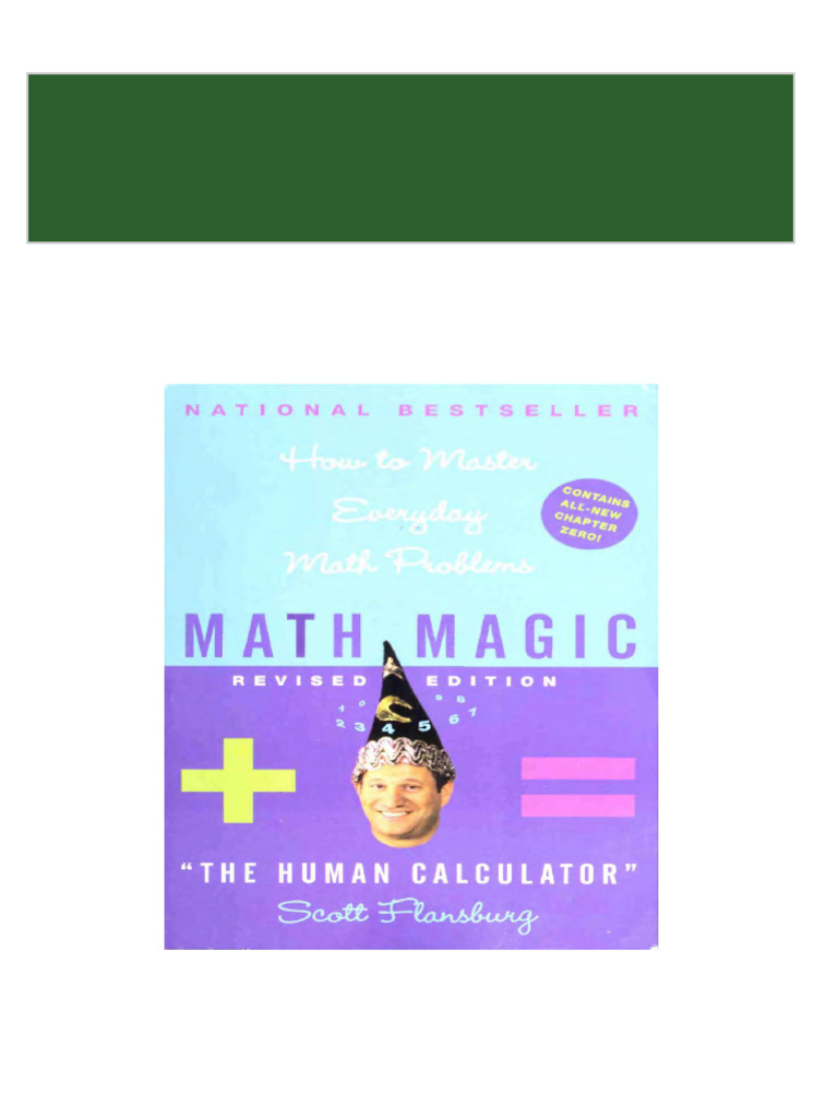 PDF Math Magic Human Calculator Shows How to Master Eve Scott Flansburg