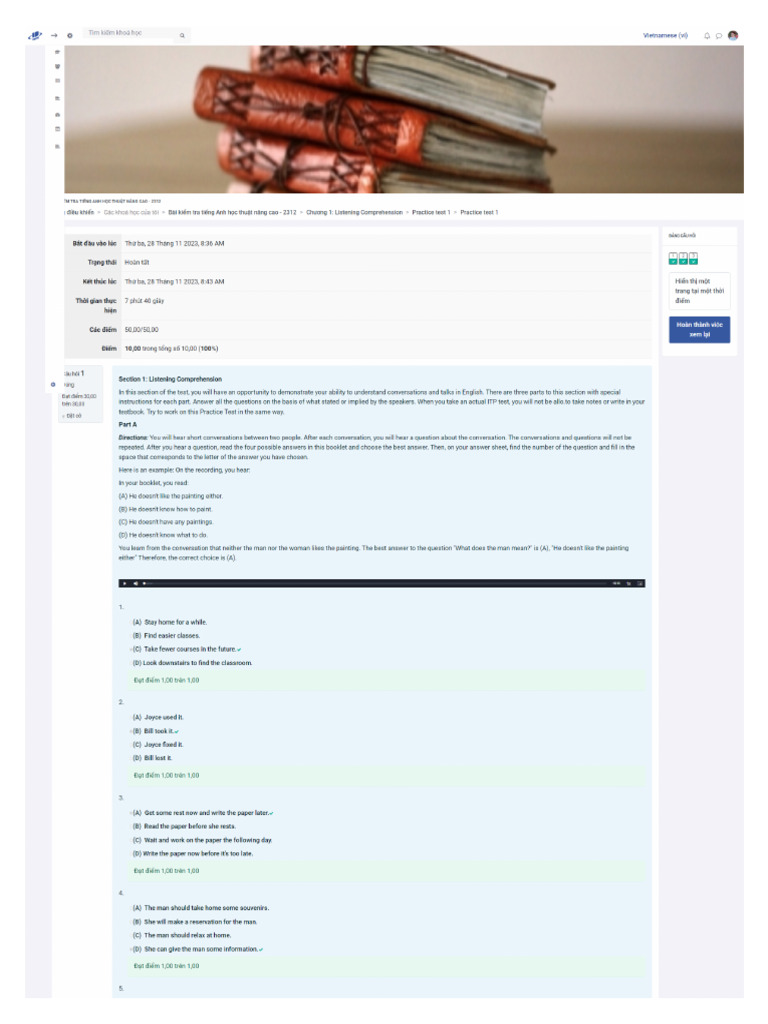 Practice Test 1 | PDF