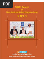 SIDBI Report On MSME Sector, 2010