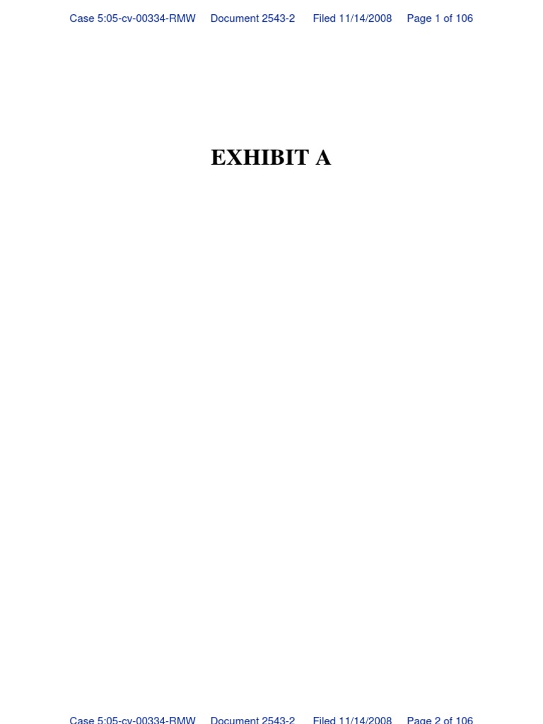 Exhibit A | PDF | Computer Data Storage | Bit