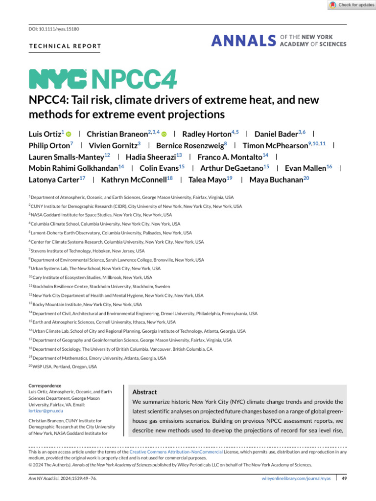 Annals of The New York Academy of Sciences - 2024 - Ortiz - NPCC4 Tail ...