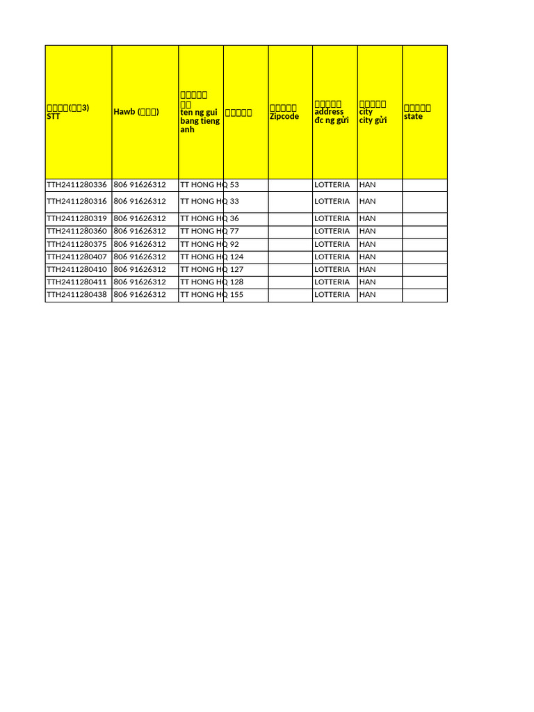 TTH Hong HQ 6312 Sai DC + SDT | PDF