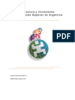 educación superior argentina