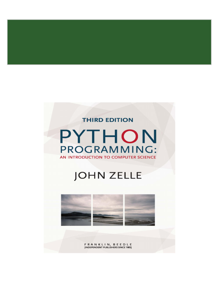 [FREE PDF sample] Python Programming An Introduction to Computer ...