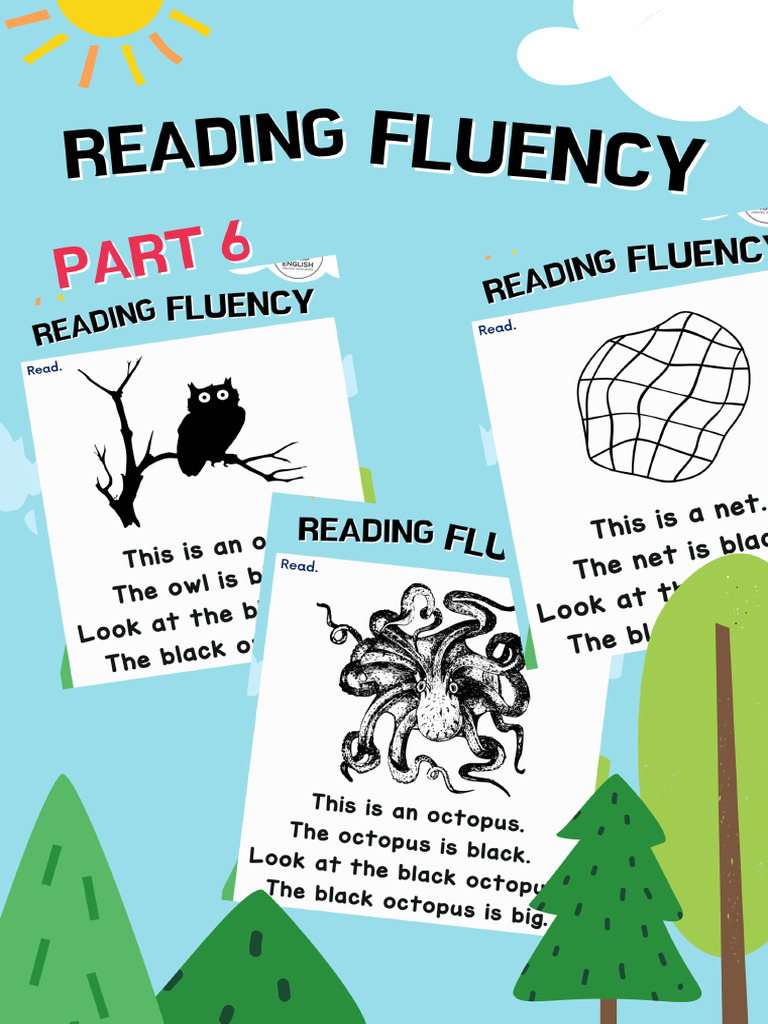 15pages Reading Fluency Part 6 | PDF